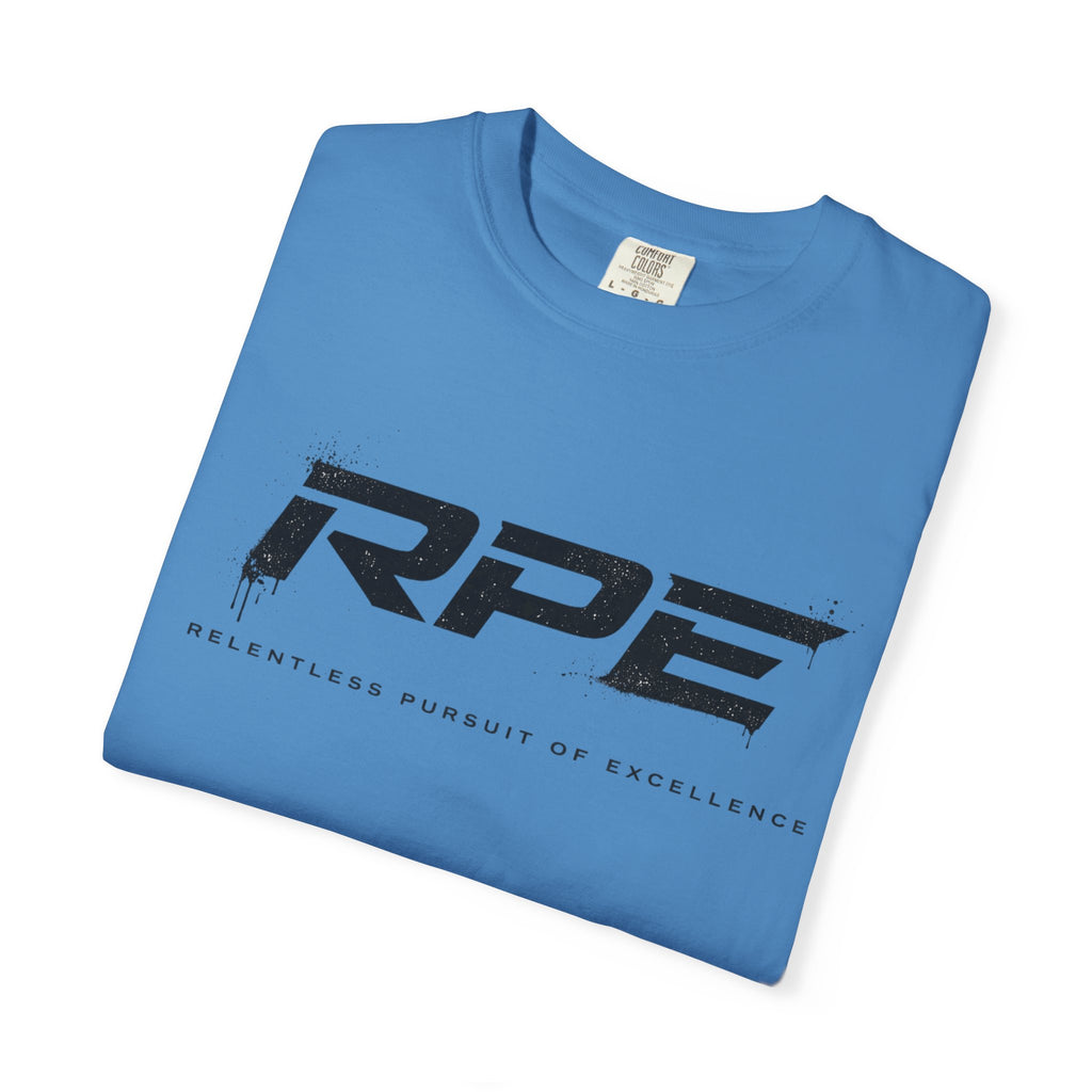 RPE logo tee T-Shirt | Athletic logo, minimalist black text