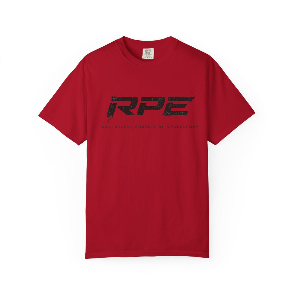 RPE logo tee T-Shirt | Athletic logo, minimalist black text