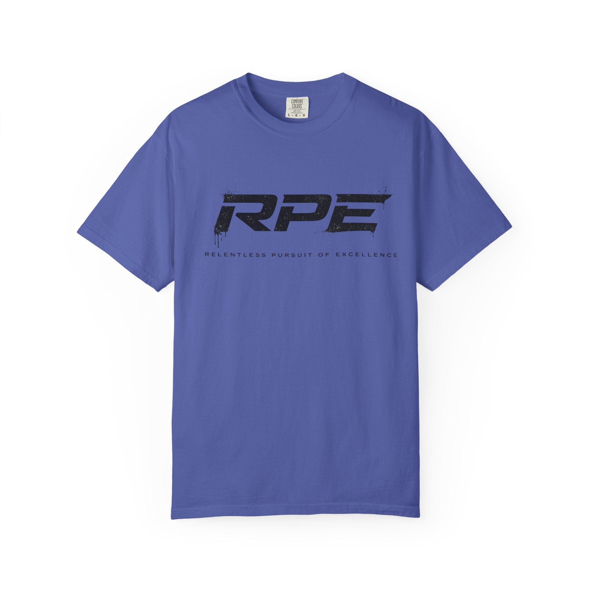 RPE logo tee T-Shirt | Athletic logo, minimalist black text