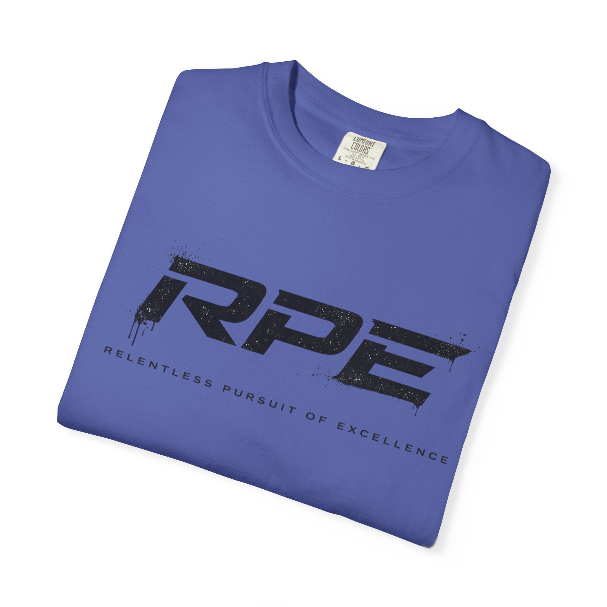 RPE logo tee T-Shirt | Athletic logo, minimalist black text