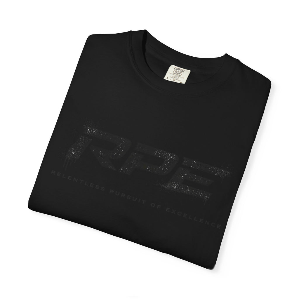 RPE logo tee T-Shirt | Athletic logo, minimalist black text