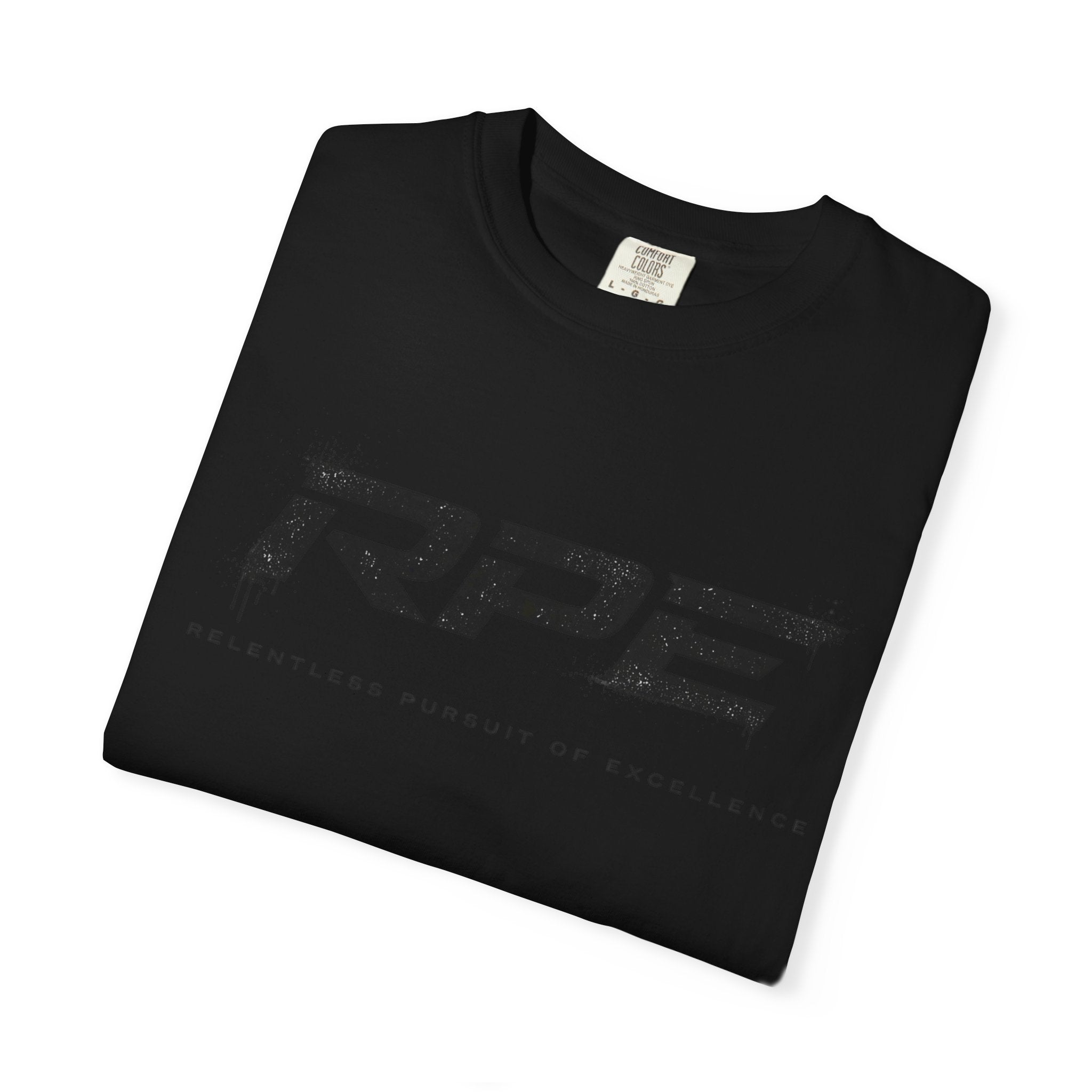RPE logo tee T-Shirt | Athletic logo, minimalist black text