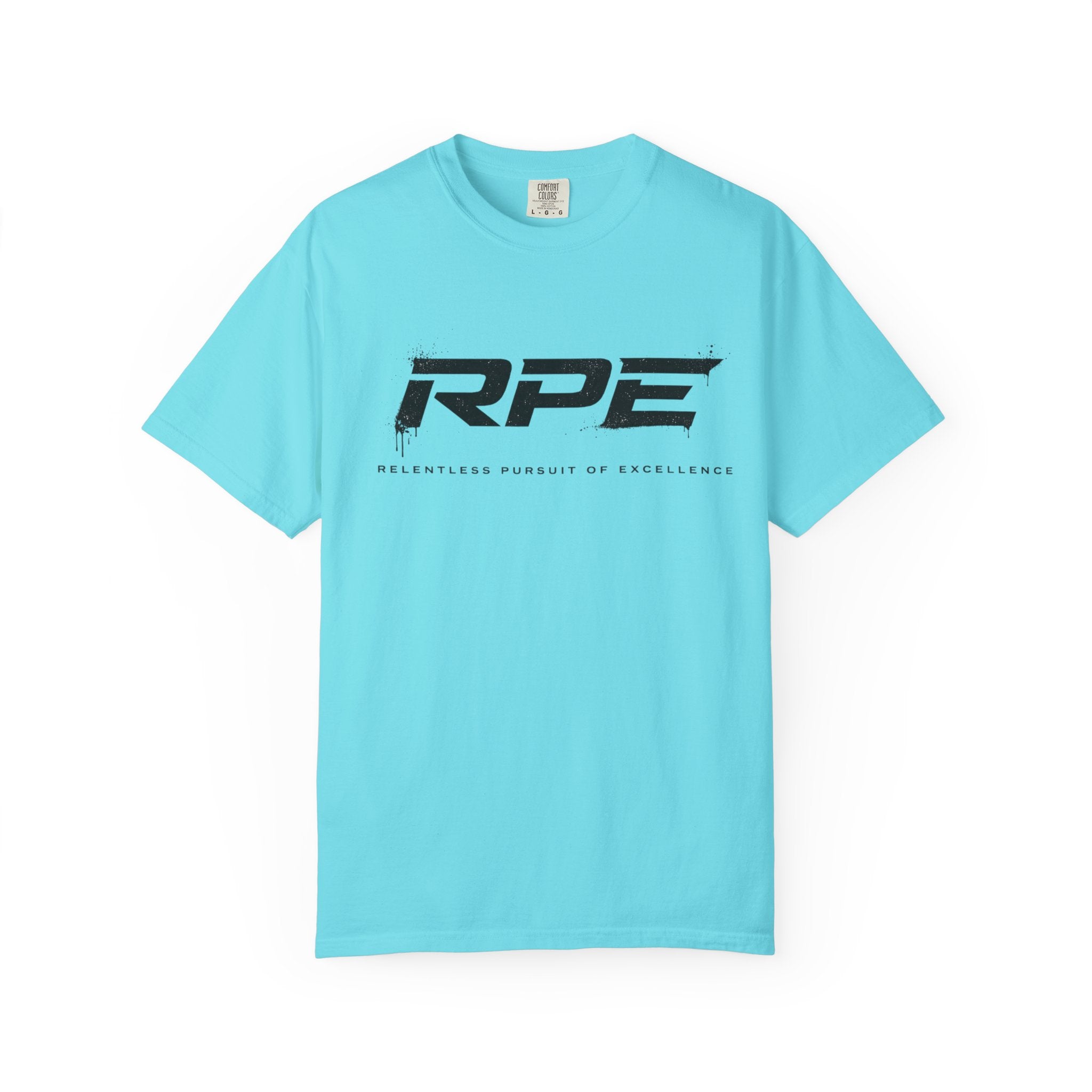 RPE logo tee T-Shirt | Athletic logo, minimalist black text