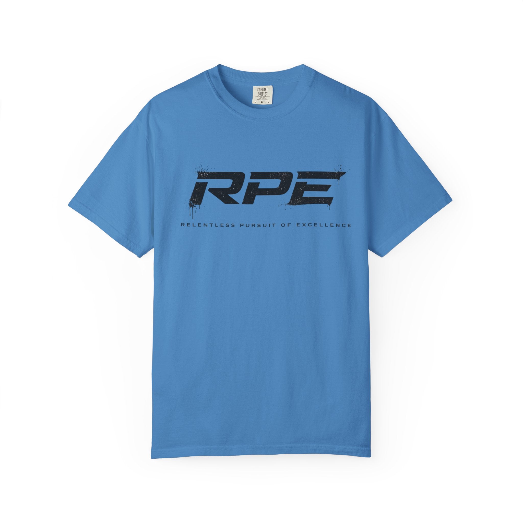 RPE logo tee T-Shirt | Athletic logo, minimalist black text