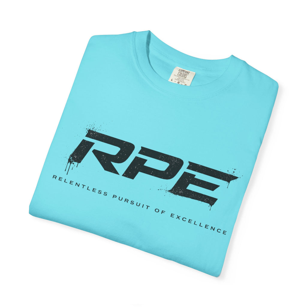 RPE logo tee T-Shirt | Athletic logo, minimalist black text